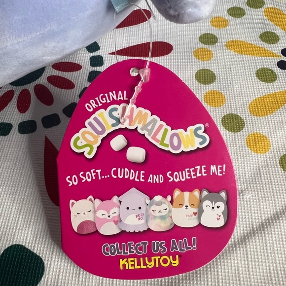 NWT Squishmallow Stacy the Squid XOXO Heart Valentine 2021 Plush Toy - Picture 5 of 7